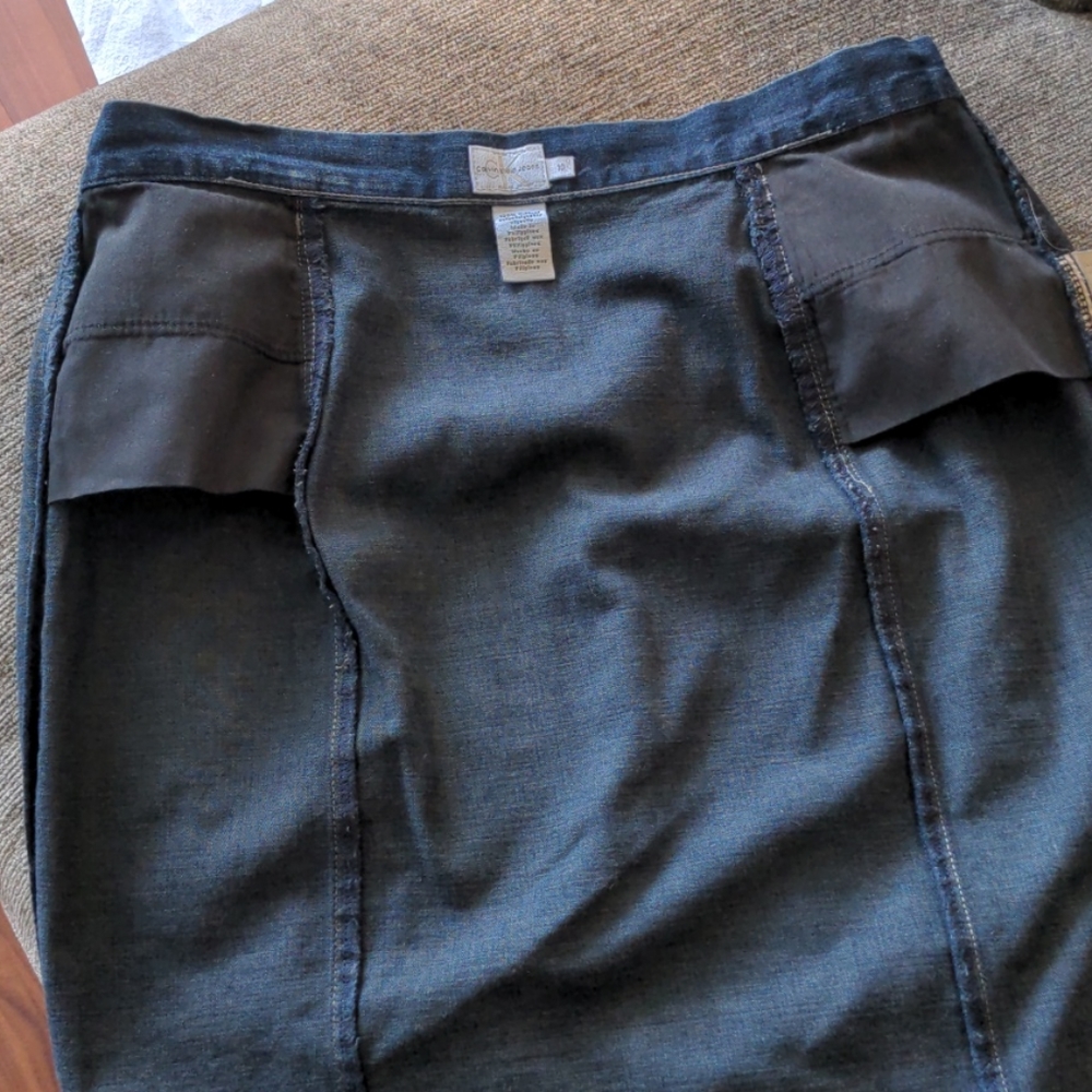 Calvin Klein Jean Skirt - Picture 6 of 14